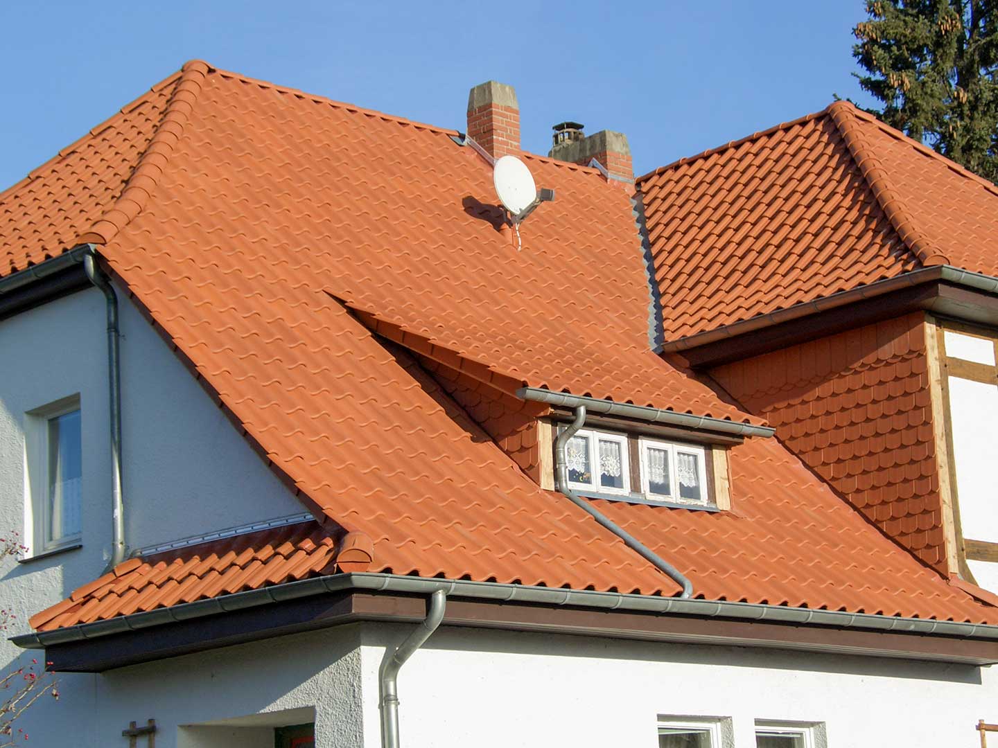 Dach, Arbeit der Engelhardt Dach & Wand GmbH